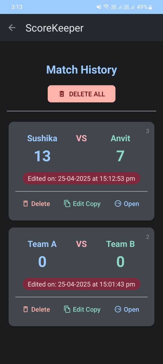 Scorekeeper screenshot 10