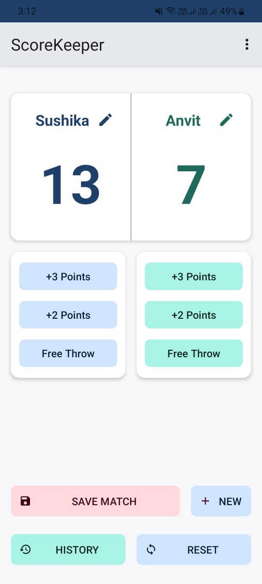 Scorekeeper screenshot 5